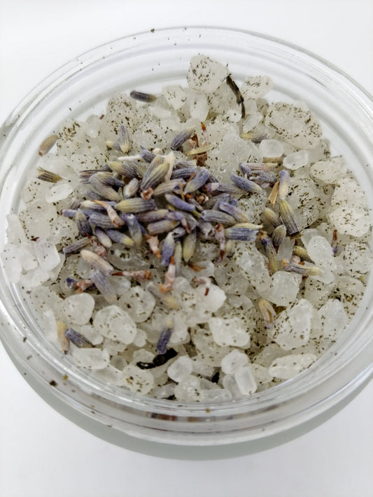 Green Tea & Lavender Bath Salt - 8 oz